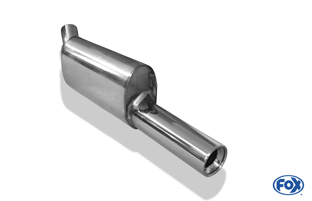 Opel Corsa A-CC Endschalldämpfer Ø60mm - 1x90 Typ 13
