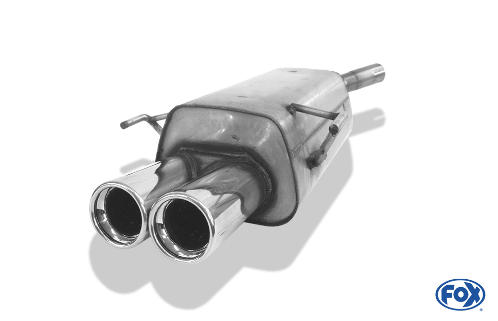 Opel Corsa C Endschalldämpfer - 2x76 Typ 13