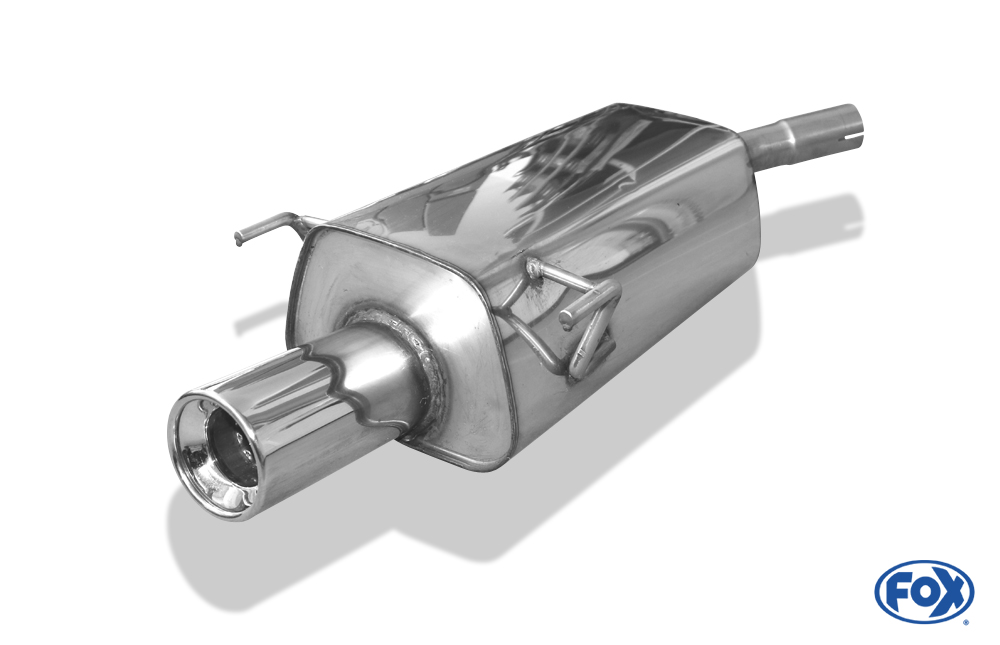 FOX Opel Tigra B TwinTop  Endschalldämpfer  - 1x90 Typ 13