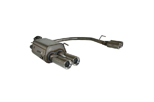 FOX Opel Astra G Stufenheck  Endschalldämpfer Ausgang rechts/links - 2x80 Typ 13 rechts/links