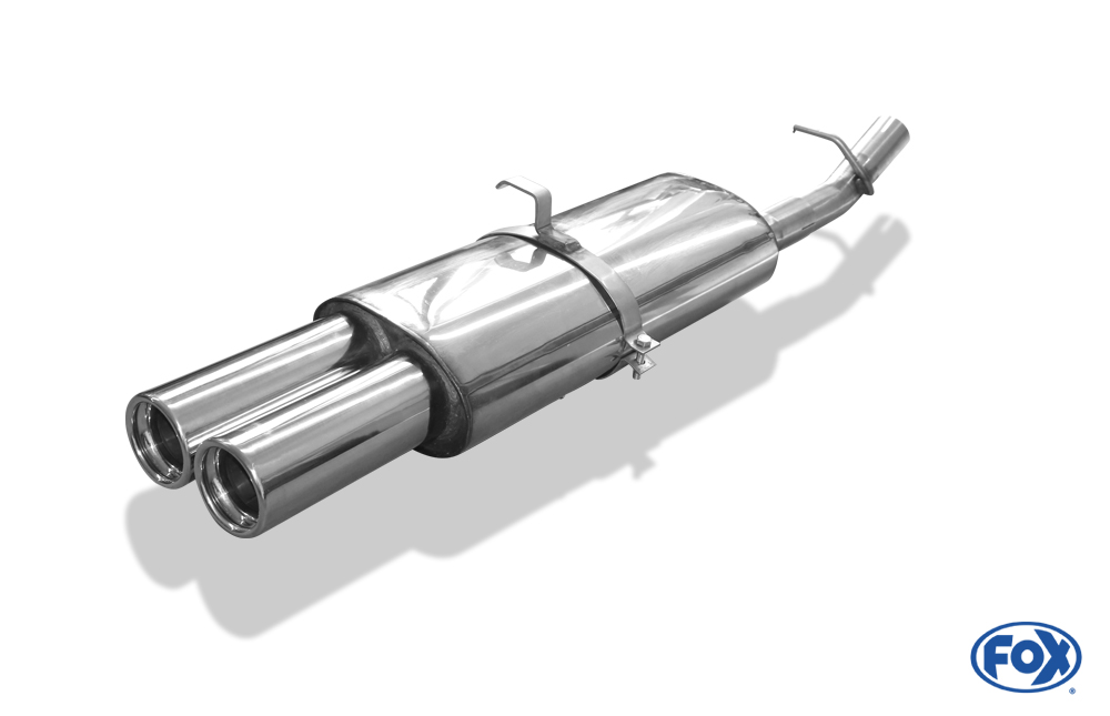 FOX Opel Vectra A Fließheck  Endschalldämpfer - 2x76 Typ 13