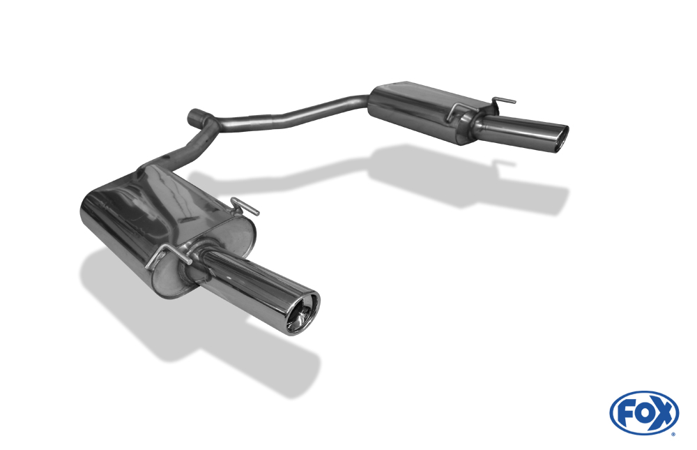 Opel Vectra C Caravan Endschalldämpfer rechts/links einflutig - 1x90 Typ 17 rechts/links