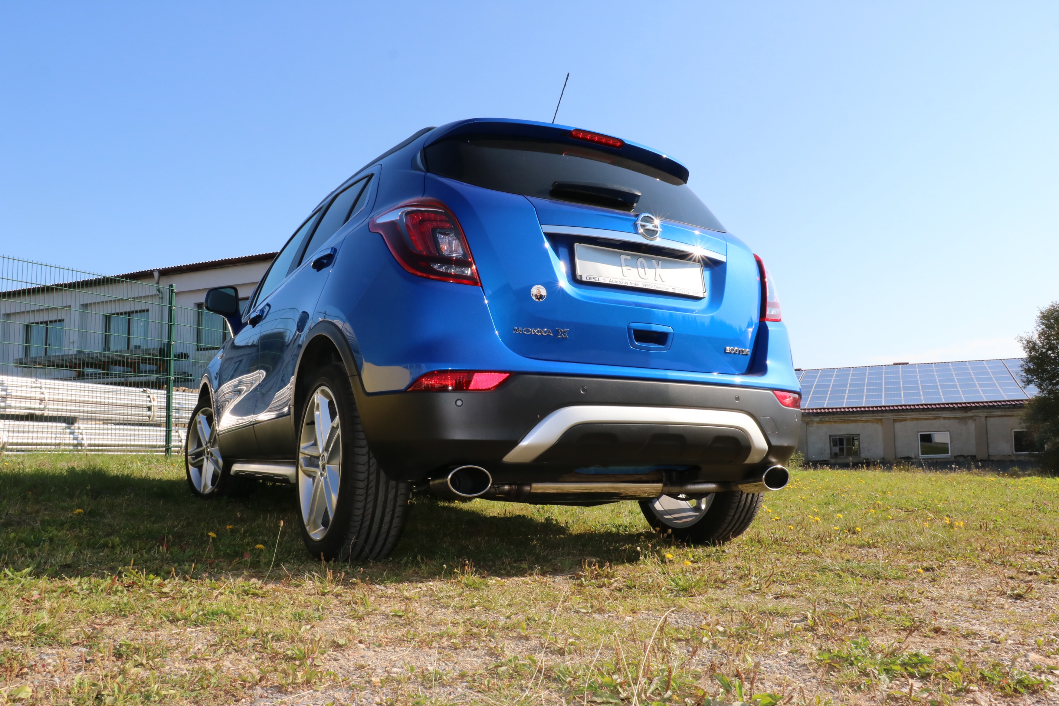 Opel Mokka 4x4 & 4x2 Endschalldämpfer rechts/links - 140x90 Typ 32 rechts/links