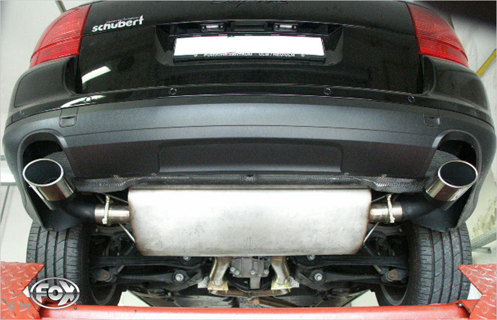 Porsche Cayenne Endschalldämpfer rechts/links - 115x85 Typ 32 rechts/links