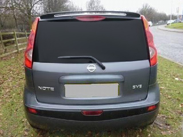 DACHSPOILER NISSAN NOTE