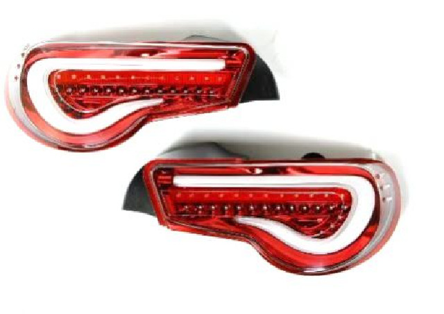  Subaru BRZ Taillights TRAD Clear/Red Valenti