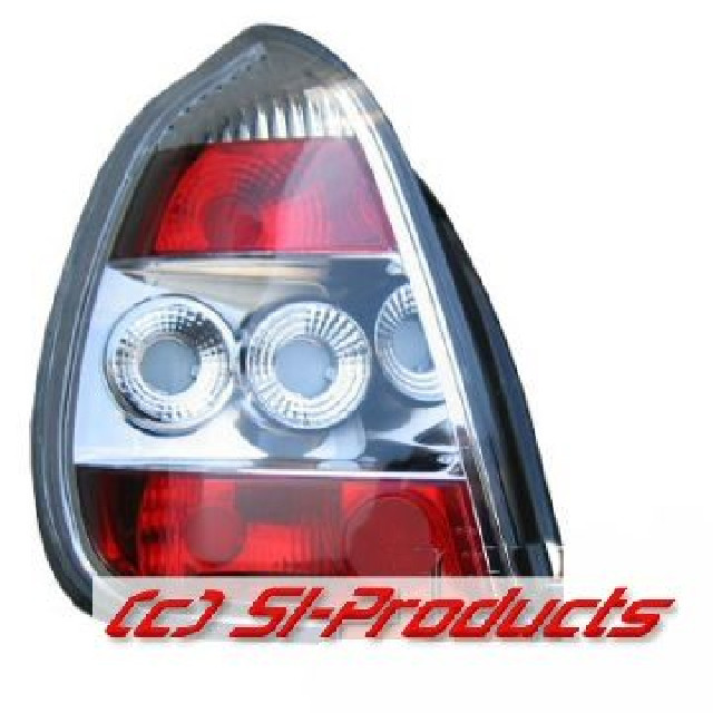 Toyota Corolla E11 97-00 LXS-Taillights Chrome