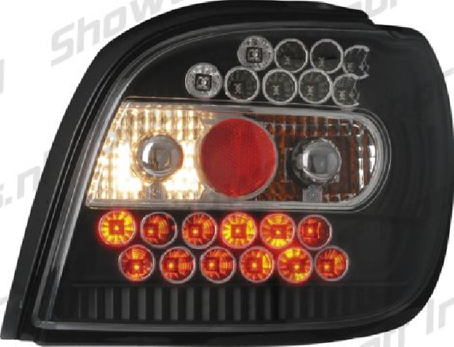 Toyota Yaris -02 Black LED Taillights