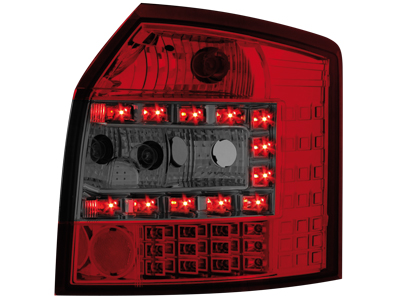 LED Rückleuchten Audi A4 B6 8E Avant 01-04 red/smoke LED Rückleuchten Audi A4 B6 8E Avant 01-04 red/smoke
