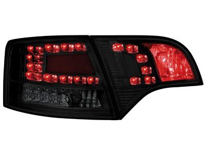 LED Rückleuchten Audi A4 B7 Avant 04-08 LED BLINKER black/smoke