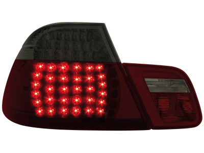 LED Rückleuchten BMW 3er E46 Coupe 98-02 red/smoke 4teilig LED Rückleuchten BMW 3er E46 Coupe 98-02 red/smoke 4teilig