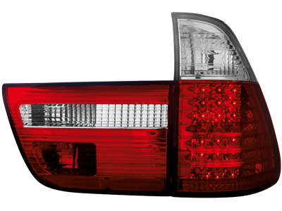 LED Rückleuchten BMW X5 E53 00-02 red/crystal