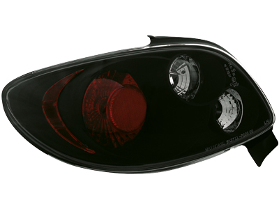 Rückleuchten Peugeot 206 98-09 black