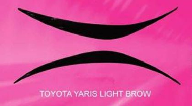 Toyota Yaris 99-03 ABS Eyebrows