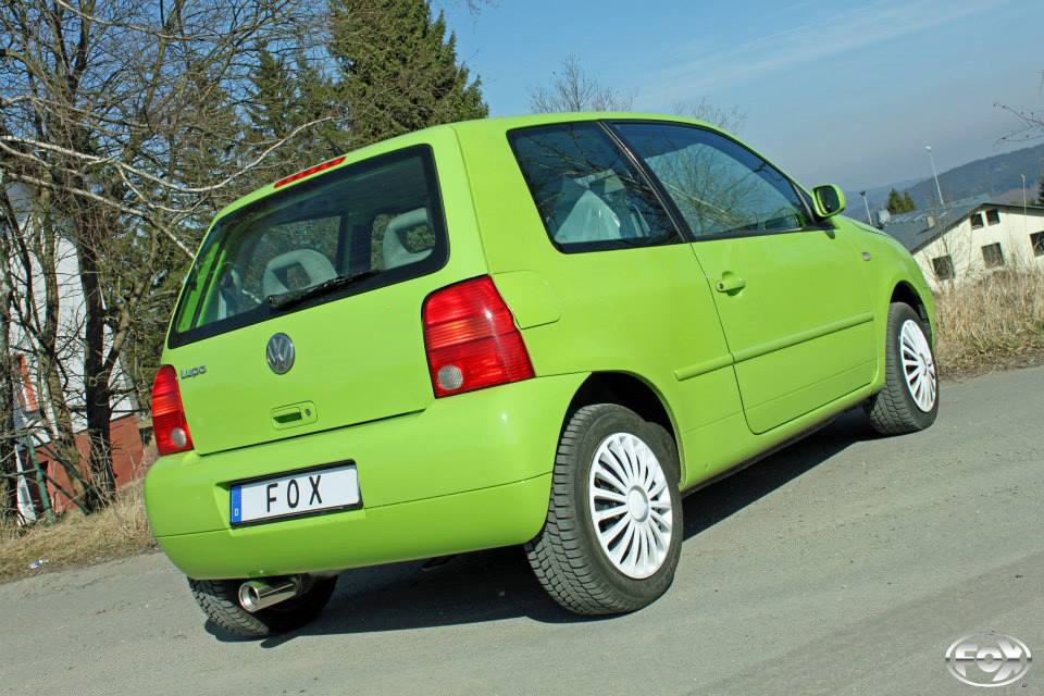 Seat Arosa 6H/ VW Lupo 6X Endschalldämpfer - 1x90 Typ 13