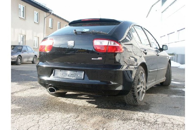 FOX Seat Leon Cupra R Typ 1M  Endschalldämpfer Ø70 - 140x90 Typ 44