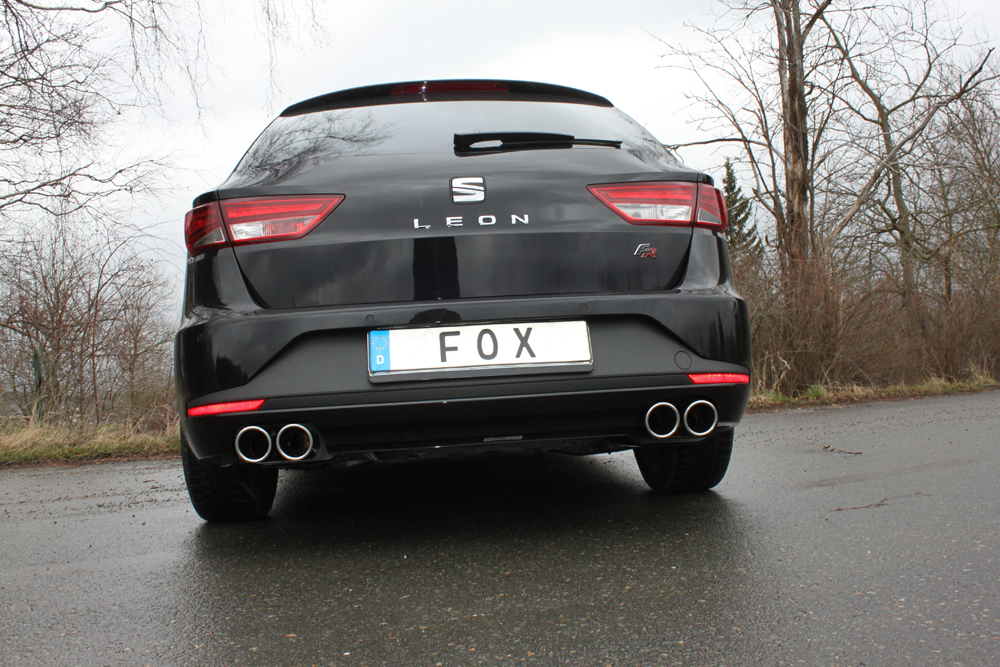 Seat Leon 5F ST - Starre Hinterachse Endschalldämpfer rechts/links - 2x90 Typ 16 rechts/links
