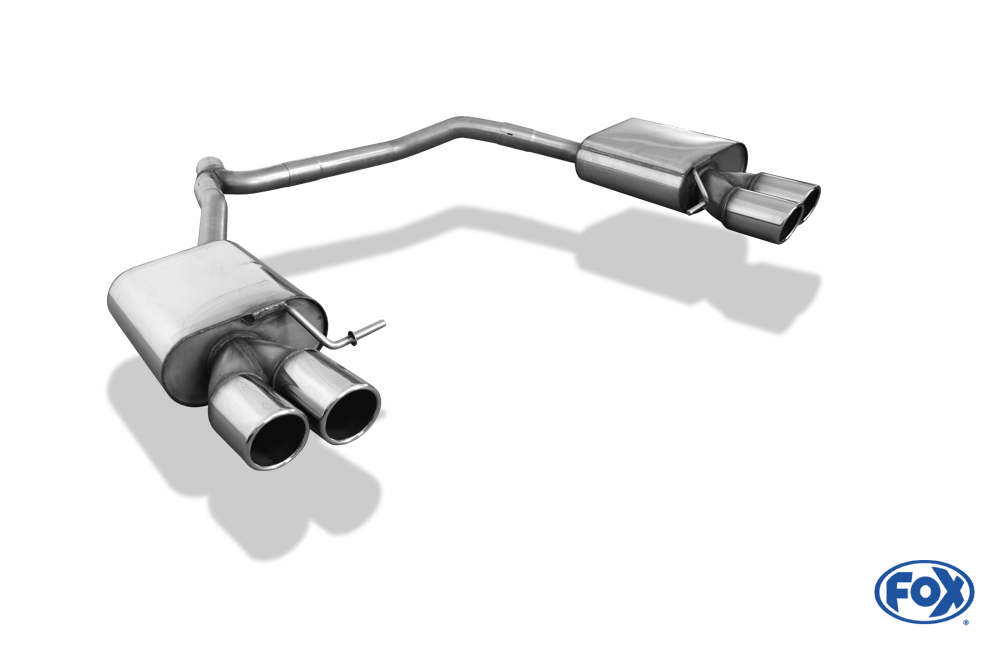 Seat Leon 5F ST - Einzelradaufhängung Endschalldämpfer rechts/links - 2x90 Typ 16 rechts/links