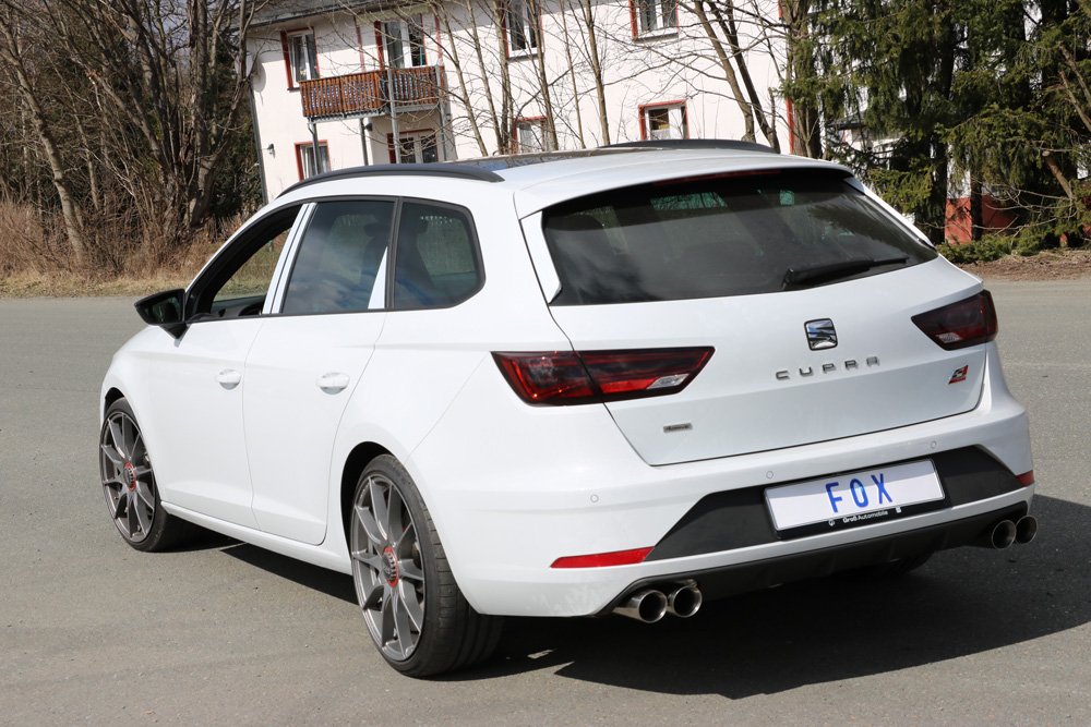 Seat Leon 5F ST 4x4 - Cupra 300 Endschalldämpfer rechts/links - 2x80 Typ 25 rechts/links