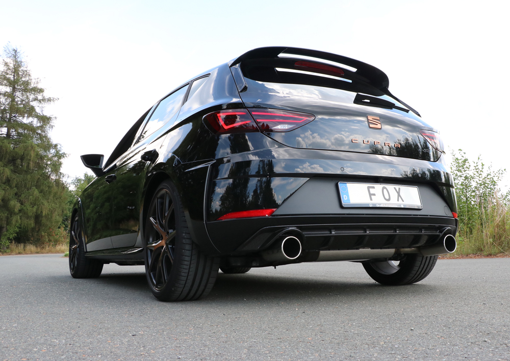 Seat Leon 5F Cupra R Endschalldämpfer Ausgang rechts/links - 1x100 Typ 12 rechts/links