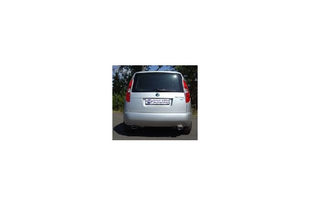 FOX Skoda Roomster 5J Endschalldämpfer rechts/links - 130x50 Typ 52 rechts/links FOX Skoda Roomster 5J Endschalldämpfer rechts/links - 130x50 Typ 52 rechts/links