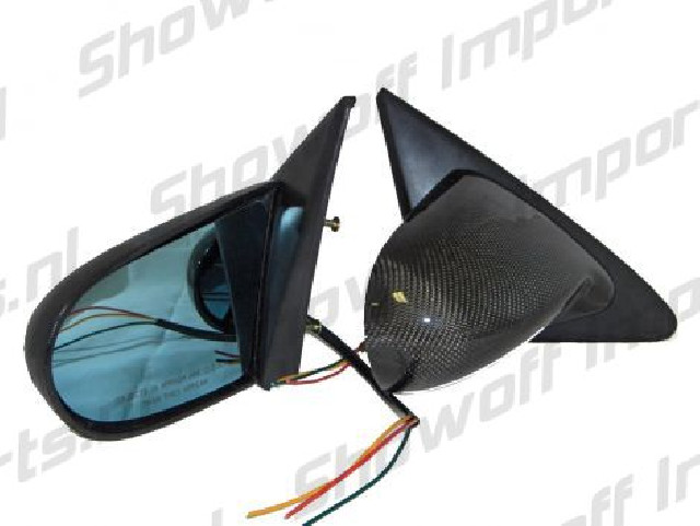 Honda Integra 94-01 Spoon Style Real Carbon Mirrors Electric