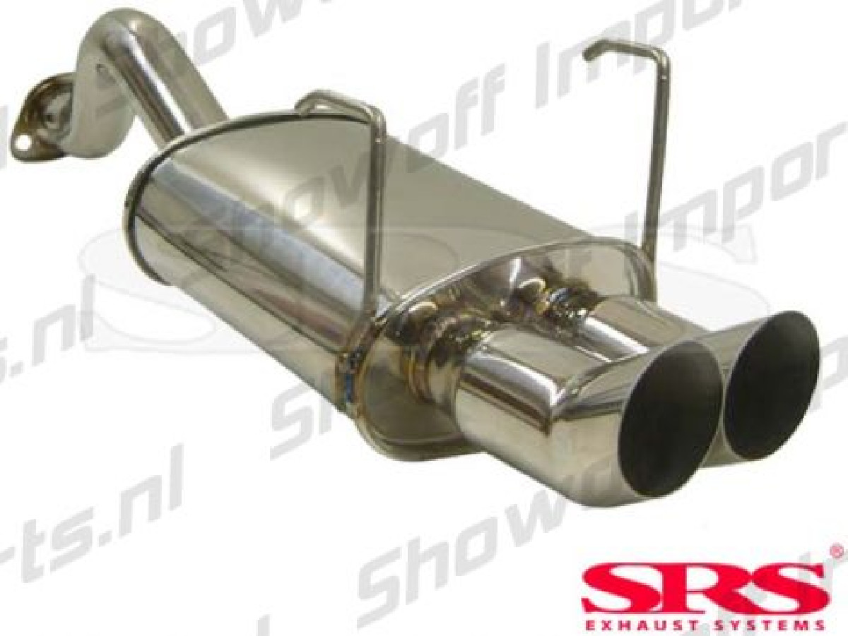 Honda Civic 92-00 3D/DelSol 92-97 SRS Stainless DTM Exhaust 