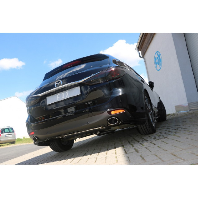 Mazda 6 - GJ Limousine/ Kombi Frontantrieb & Allrad Endschalldämpfer quer Ausgang rechts/links - 115x85