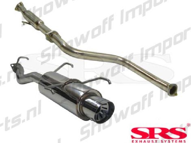 Honda Prelude 92-96 SRS Stainless Steel G55 Catback System