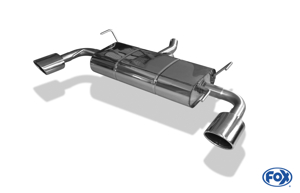 Subaru Impreza GR AWD - Schrägheck Endschalldämpfer quer Ausgang rechts/links - 115x85 Typ 32 rechts/links