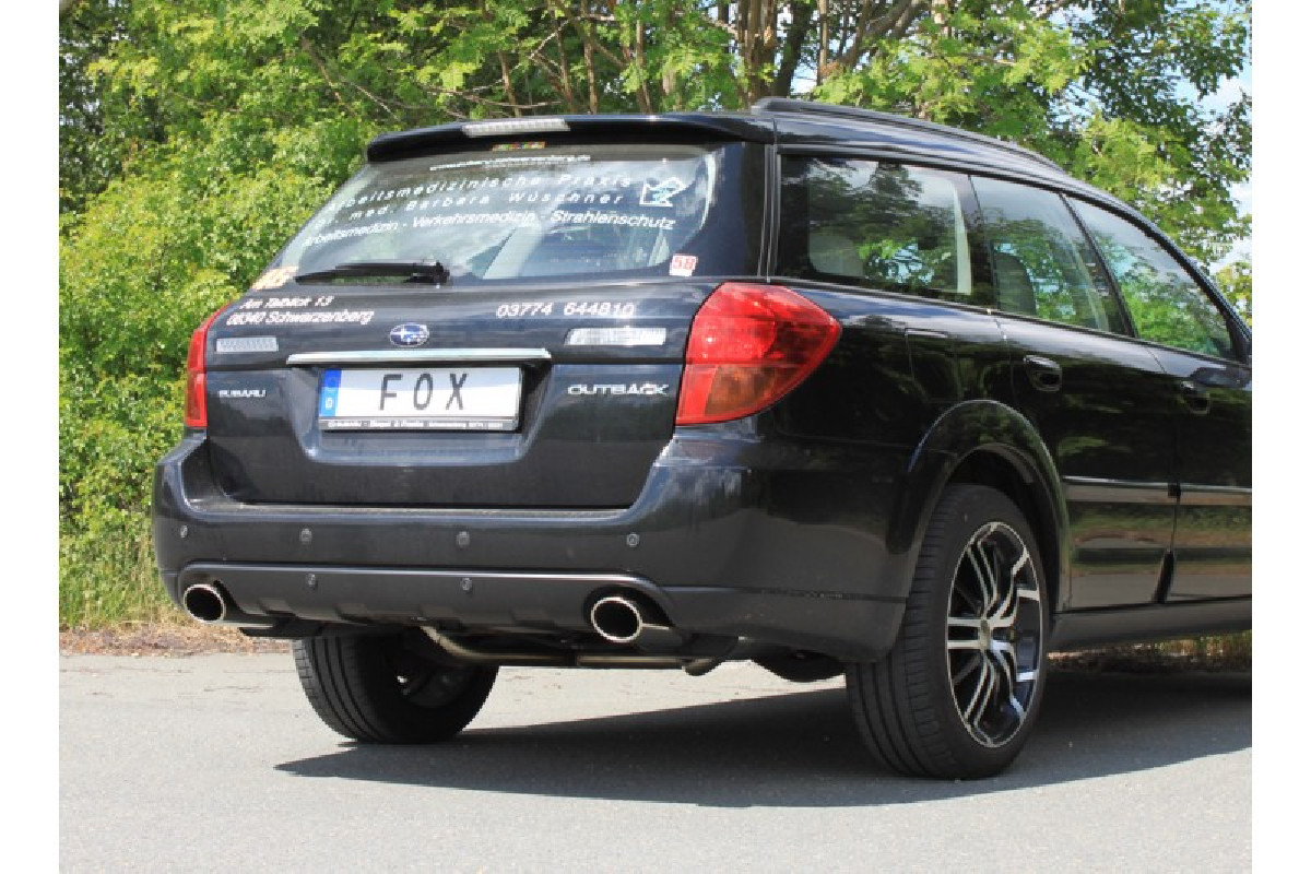 Subaru Outback/ Legacy Outback BP - Kombi Endschalldämpfer rechts/links - 115x85  rechts/links