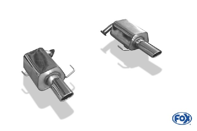 Subaru Outback/ Legacy Outback BP - Kombi (Station Wagon) Endschalldämpfer rechts/links - 115x85 Typ 44 rechts/links