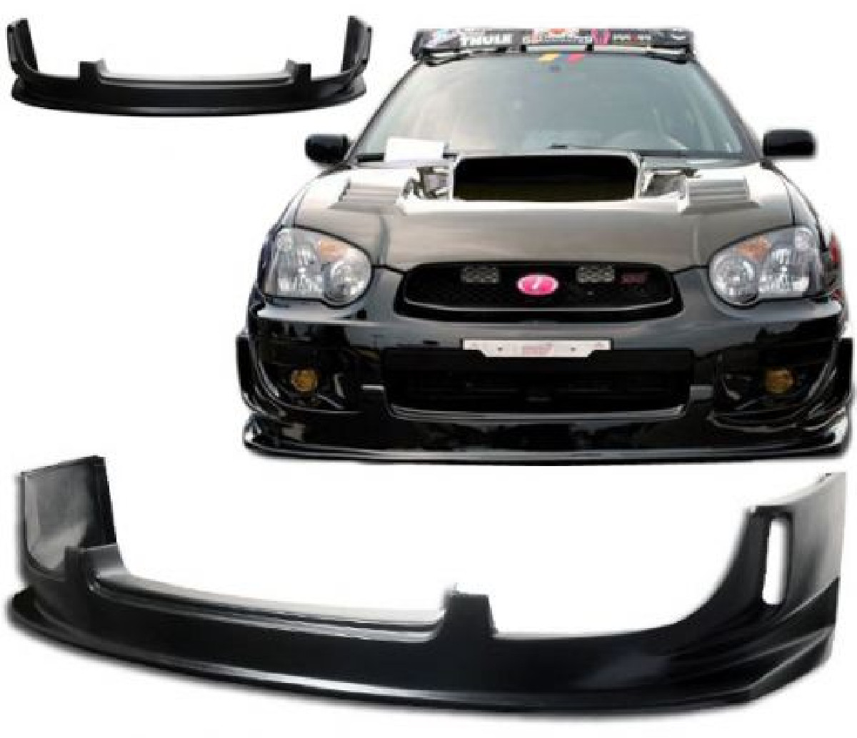 Subaru Impreza 03-05 DS-Style Urethane Front Bumperlip 