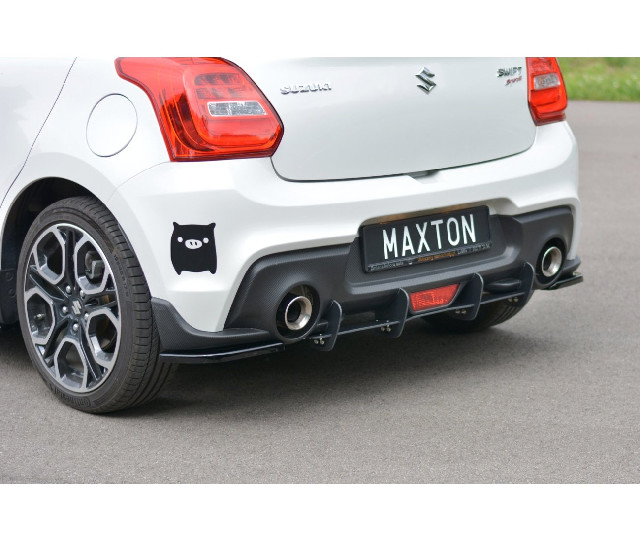 Heck Ansatz Diffusor Heckschürze für SUZUKI SWIFT 6 SPORT