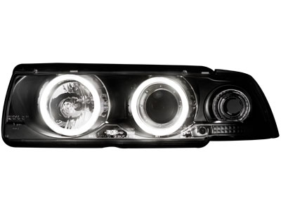 Scheinwerfer BMW 3er E36 Lim. 7.92-3.98 2 CCFL SLR black