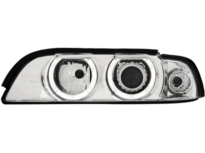 Scheinwerfer BMW 5er E39 95-00 2 Standlichtringe chrome