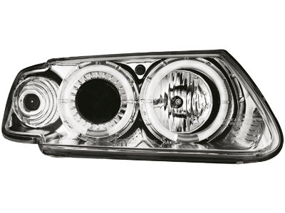 Scheinwerfer Citroen Saxo 96-99 2 Standlichtringe chrome