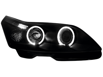 Scheinwerfer Citroen C4 04-12/07 2 Standlichtringe black