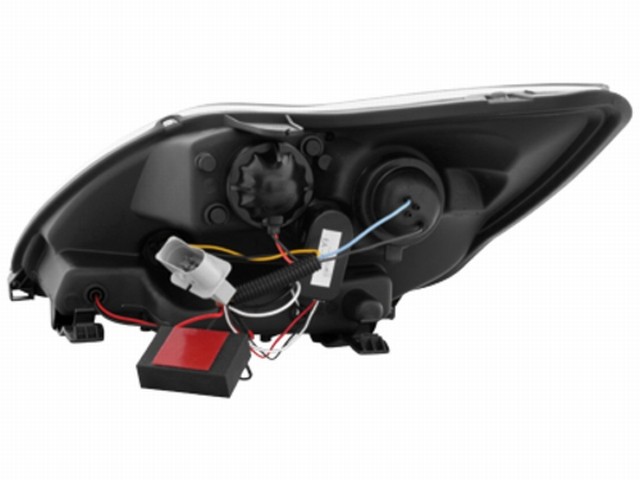 Tagfahrlicht-Optik Scheinwerfer Ford Focus mk2 Facelift (08-11) LED chrom Tagfahrlicht-Optik Scheinwerfer Ford Focus mk2 Facelift (08-11) LED chrom