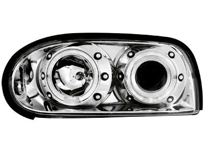 Scheinwerfer VW Golf III 92-98 2 Standlichtringe chrome Scheinwerfer VW Golf III 92-98 2 Standlichtringe chrome