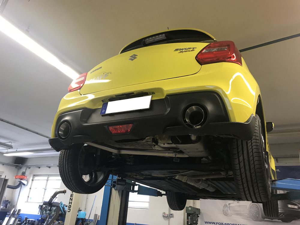 Suzuki Swift V Sport Endschalldämpfer Ausgang rechts/links - 1x114 Typ 25 rechts/links