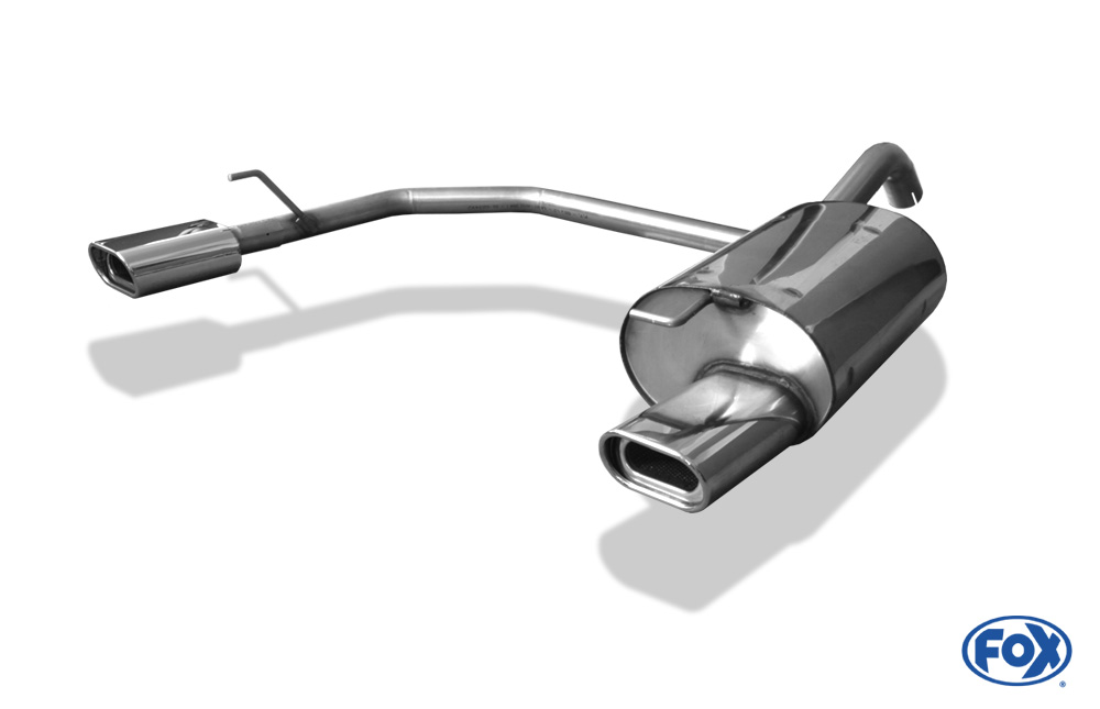 FOX Toyota Corolla E12  Endschalldämpfer Ausgang rechts/links - 135x80 Typ 53 rechts/links