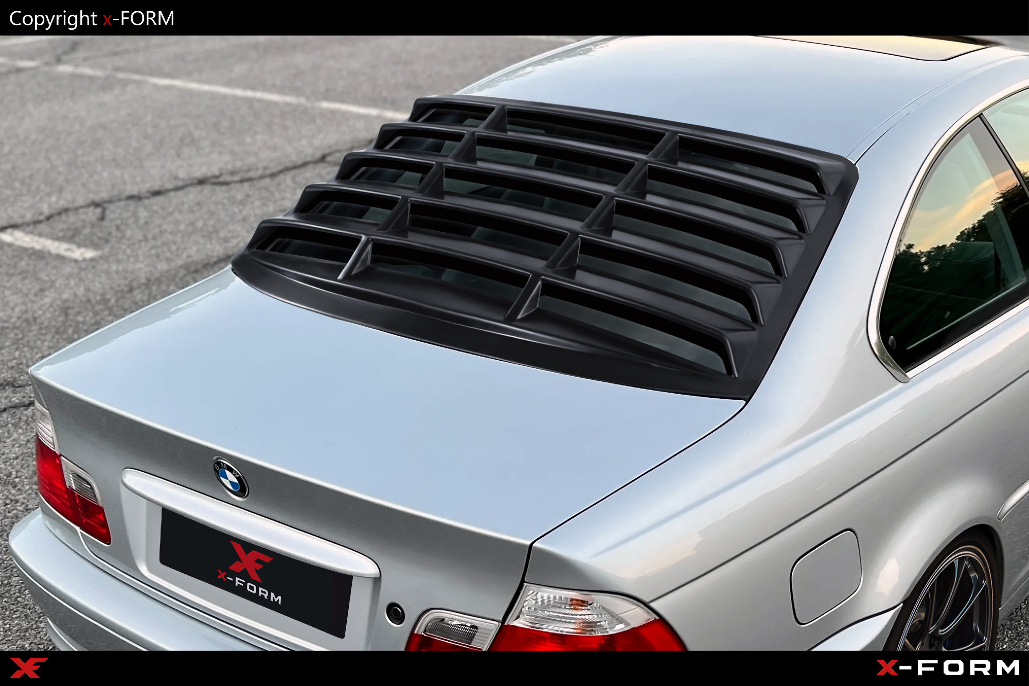 Windows Louver BMW E46 Coupe