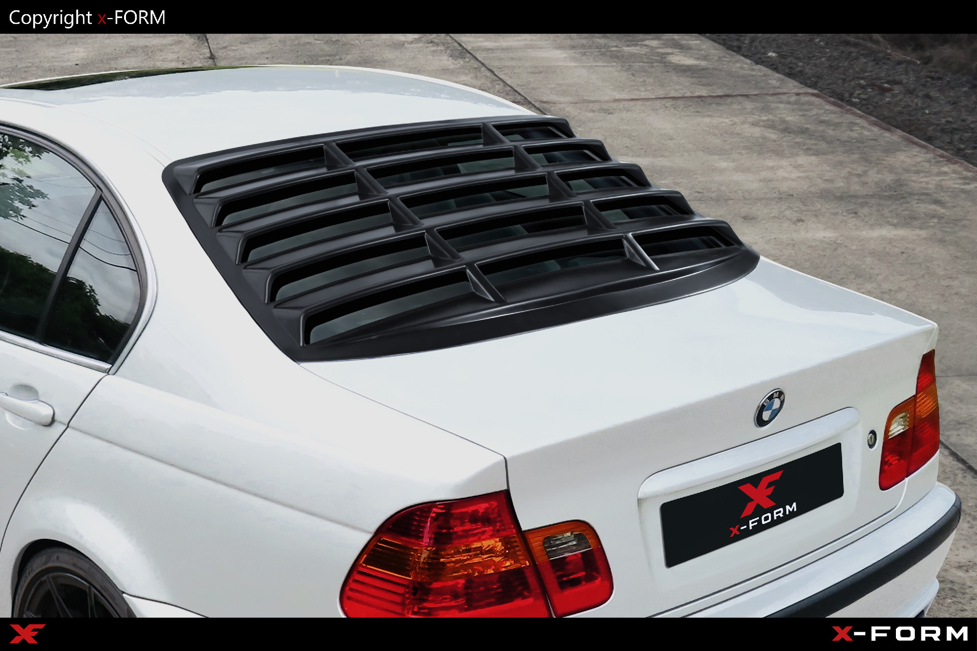Windows Louver BMW E46 Limo