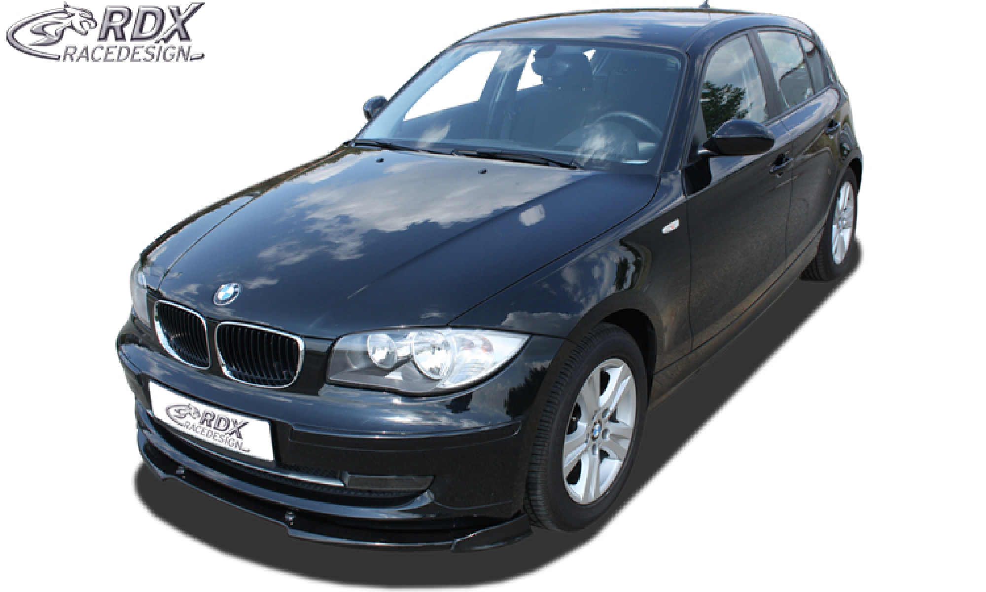 Frontspoiler VARIO-X für BMW 1er E81 / E87 2007+ Frontlippe Front Ansatz Vorne Spoilerlippe