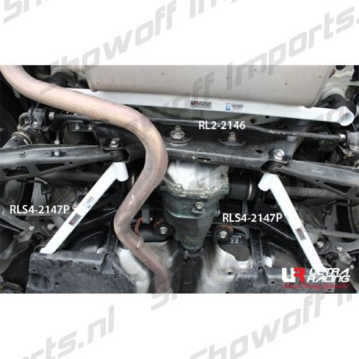 Subaru BRZ Ultra-R 2P Rear Lower Bar 2146