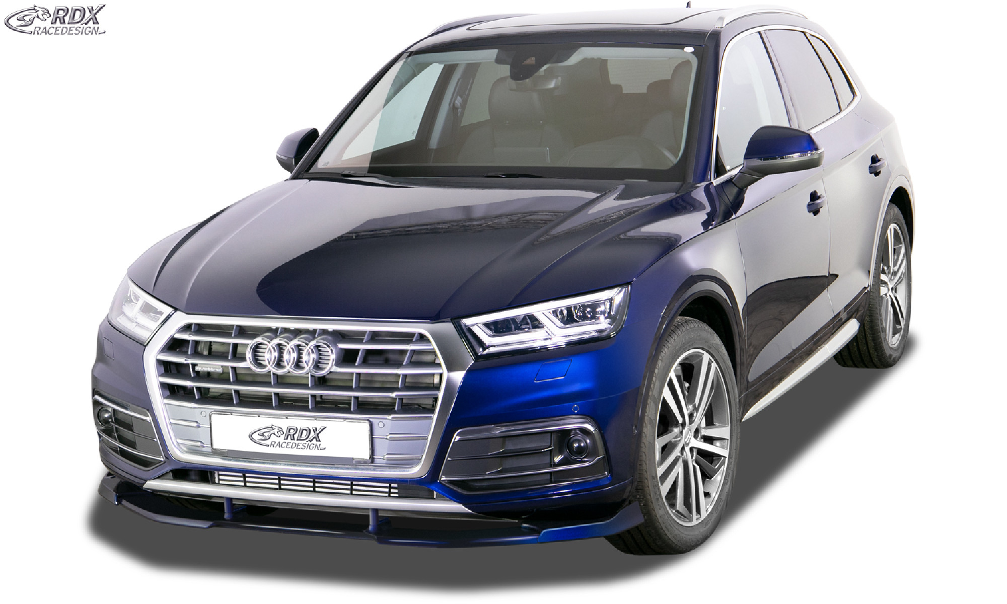 Frontspoiler VARIO-X für AUDI Q5 (FY) S-Line & SQ5 Frontlippe Front Ansatz Vorne Spoilerlippe