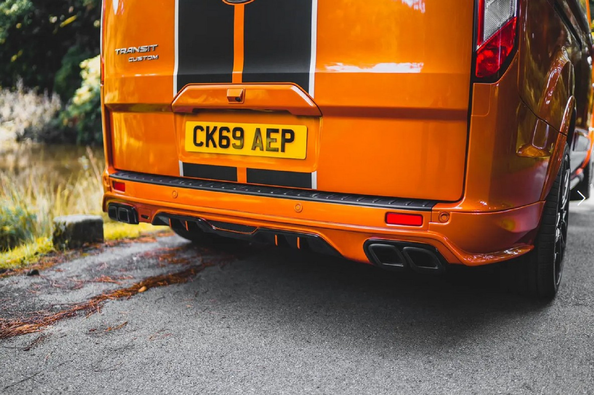 Hecklippe Ford Transit Custom ab 18-23 V2