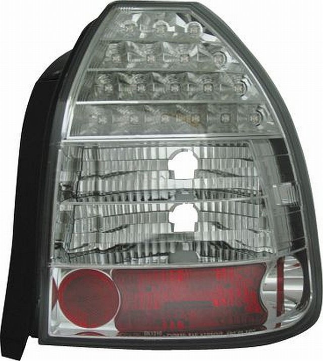 G5 LED Rückleuchten Honda Civic 96-00 3T Chrom/Klar