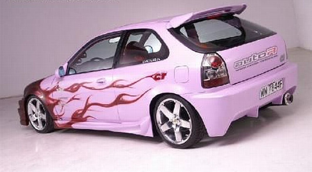 Heckstoßstange Honda Civic 96-00 3T Drifter